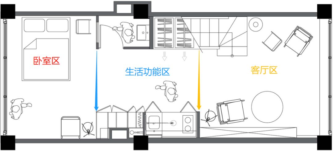 大開眼界！33㎡單身公寓極限改造，刷新我的三觀！ 家居 第11張