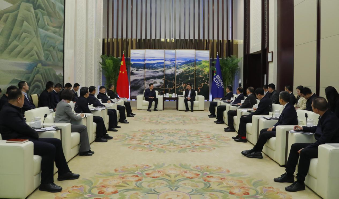 刘明胜会见四川省达州市委书记邵革军市长严卫东