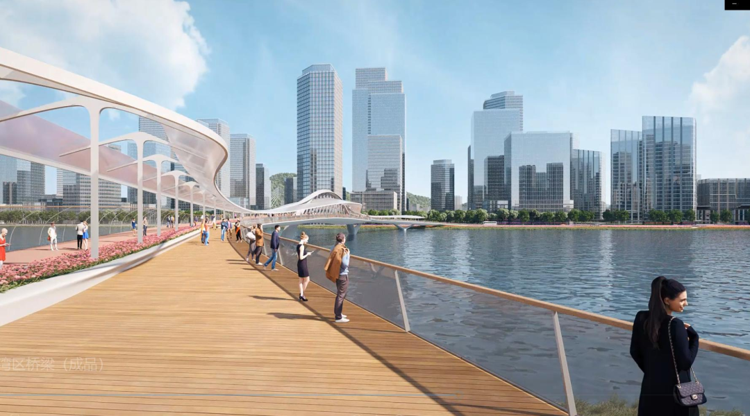 南沙横沥新地标！横沥金融岛，耗资近3个亿，南沙版「海心桥」效果图曝光！-超甲新房(图7)