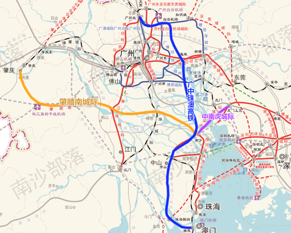 大爆发！南沙站将引入5条高铁+4条地铁+3条铁路…