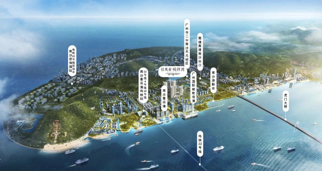 2023年，南沙各板块在售一手房有哪些，南沙区在售的楼盘报价！