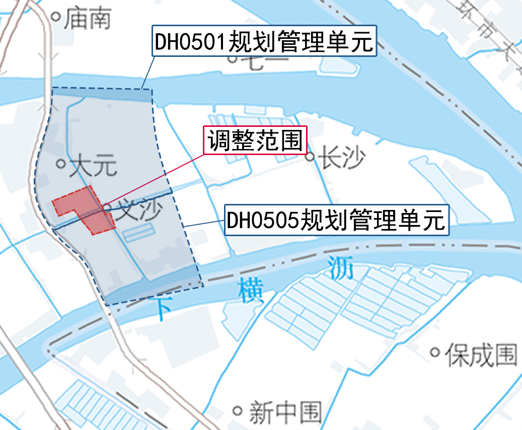 *新调整！南沙蕉门河、横沥岛等地块有变动！