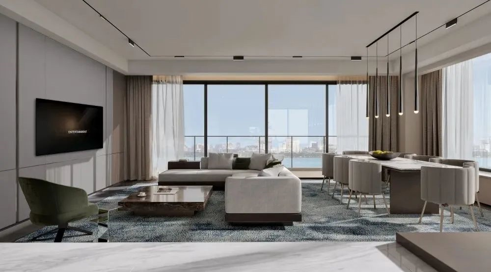 南沙茗筑水岸推出建面约200m²大平层