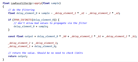 飞控中的IIR二阶滤波器的图2