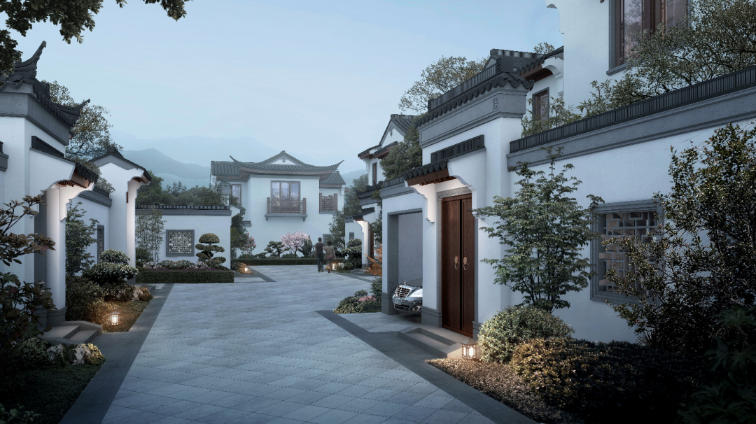 图片源于国控蓝城·江南里而今,蓝城落子宣城,将其开发模式,生活理念