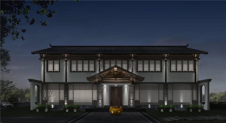 汤泉新开一家超古风雅韵设计的酒店将成为汤泉的新地标