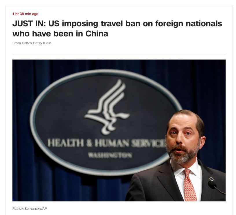 美国新加坡禁止来自中国的旅客入境！澳洲工会发出罢工威胁！WHO发布决定24小时后，都发生了什么？ - 5