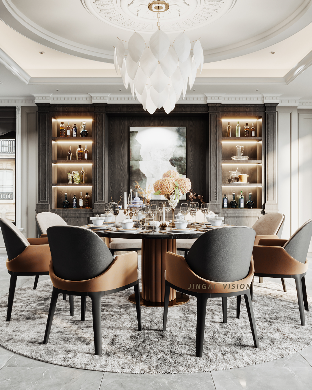 轻奢时代，餐边柜流行这样做！