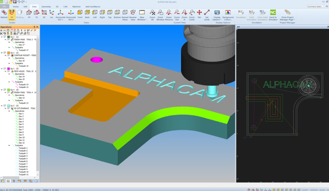 生产制造 | 木工、石材、金属和复合材料行业CAD/CAM一体化解决方案的图3