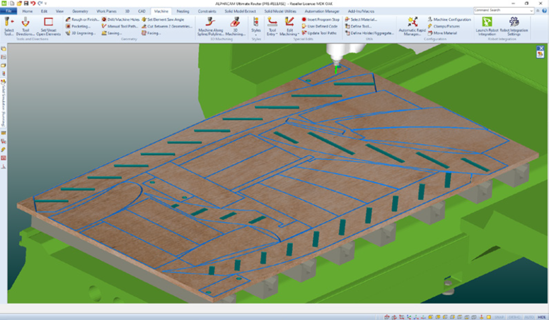 生产制造 | 木工、石材、金属和复合材料行业CAD/CAM一体化解决方案的图5