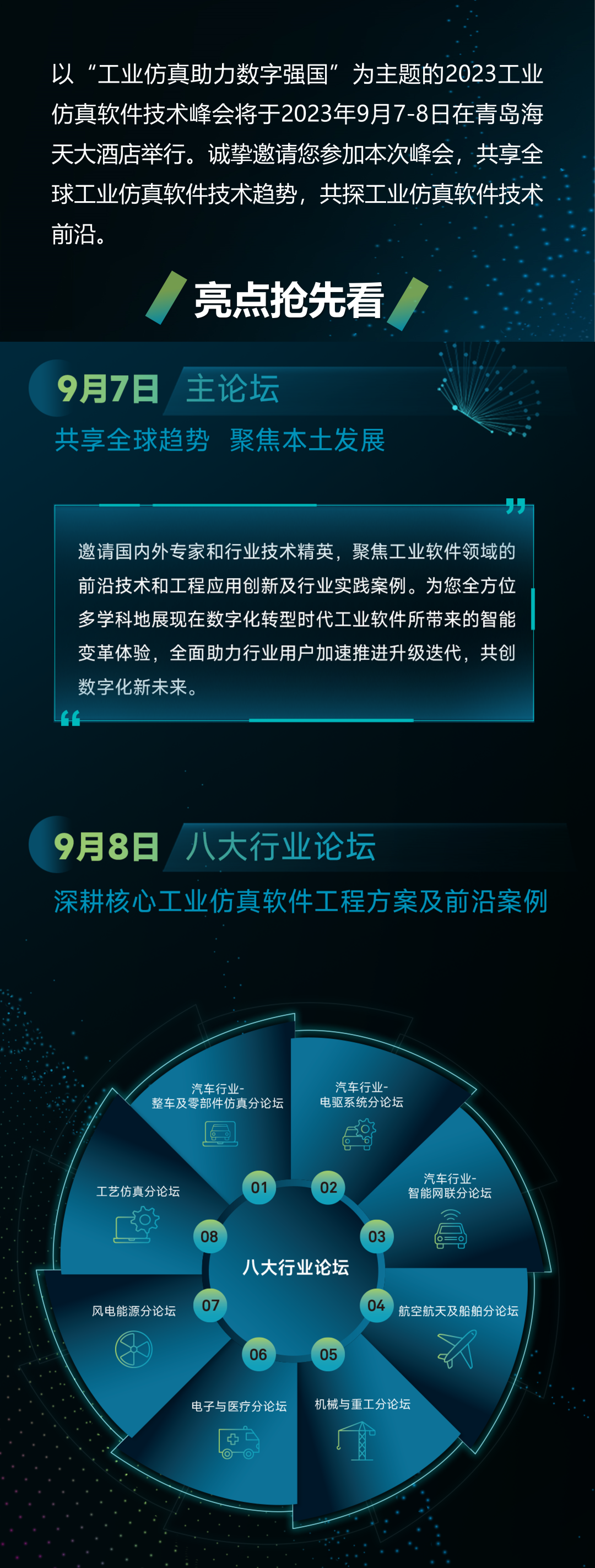亮點搶先看 | 與您相約2023工業仿真軟件技術峰會的圖1