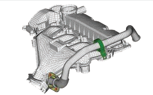 设计仿真 | MSC Nastran 快速评估零部件和系统的动态性能的图9