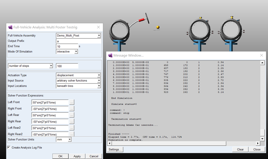 设计仿真 | Adams Car中定制试验台的图8