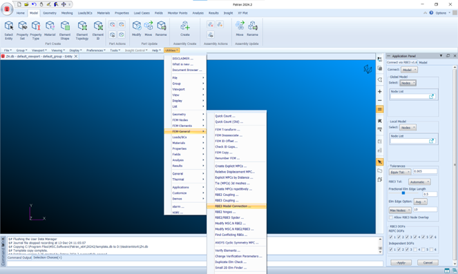 设计仿真 | MSC Nastran Global Local分析技术的图6
