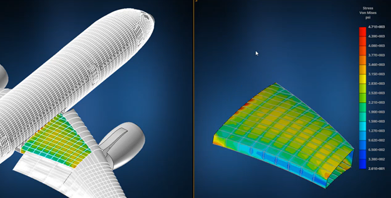设计仿真 | MSC Nastran Global Local分析技术的图10