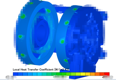 设计仿真 | Cradle CFD助力新能源汽车电驱动设备喷油冷却散热仿真的图10