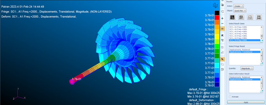 设计仿真 | MSC Nastran转子动力学新功能介绍的图11