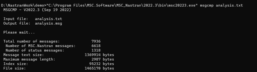 设计仿真 | MSC Nastran Utilities 介绍的图10