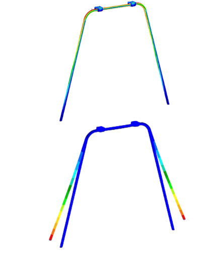 设计仿真 | MSC Nastran非线性分析用于无人机的起落架性能设计的图5