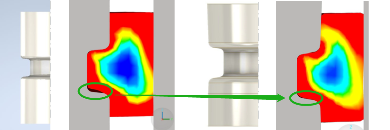 设计仿真 | Simufact软件助力罗特艾德圆锥弯矩轴承环轧工艺仿真的图9