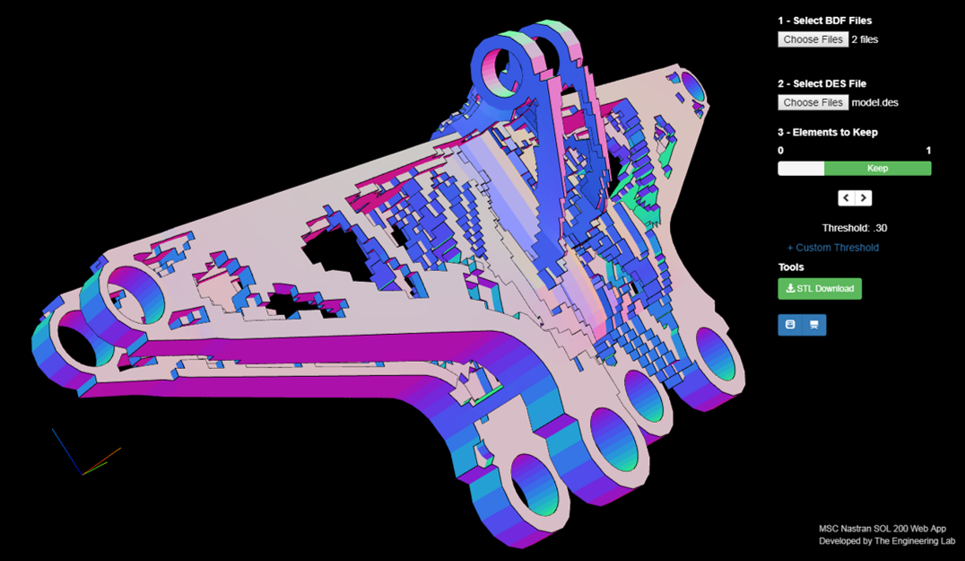设计仿真 | 直播预告-基于Web App实现Nastran SOL200 快速优化的图1