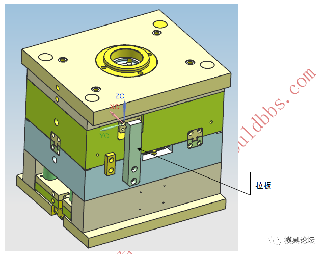 摩托羅拉手機后殼注射模具設計+3d的圖2