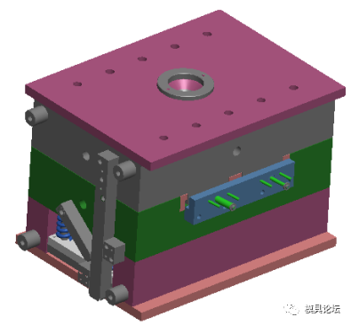 左右后視鏡殼體注射模具設(shè)計(jì)+3d的圖2