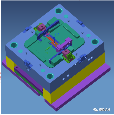 定位齿条注塑模具设计要点+3d的图3