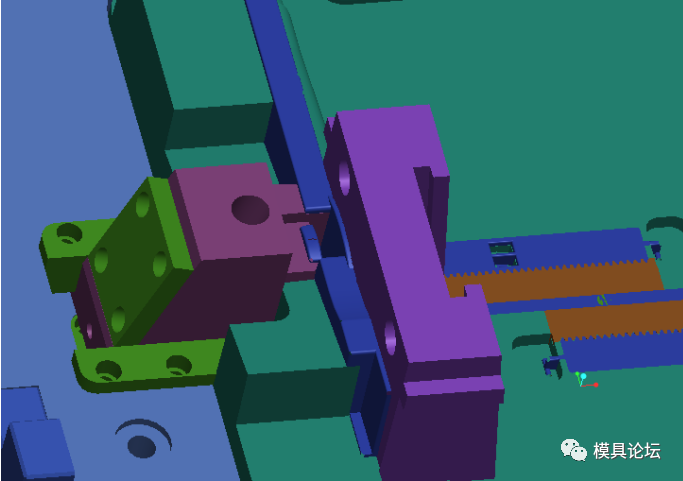 定位齿条注塑模具设计要点+3d的图4