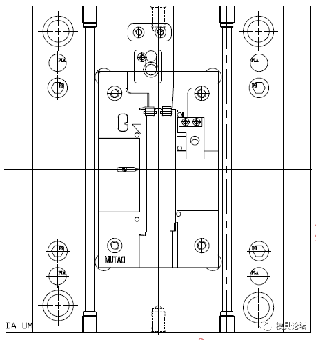 全站仪机芯支架注塑模设计要点+3d的图3