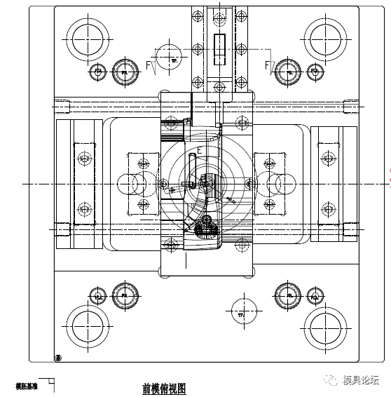 音響前殼注塑模設計要點+3d的圖2