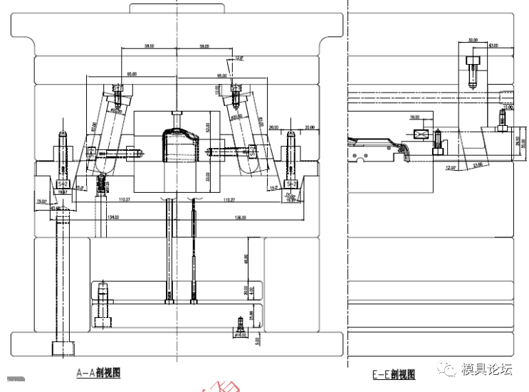 音響前殼注塑模設計要點+3d的圖4