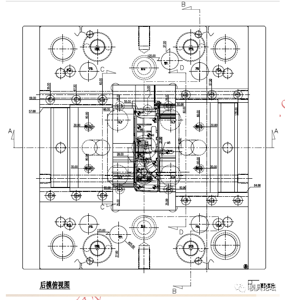音響前殼注塑模設計要點+3d的圖3