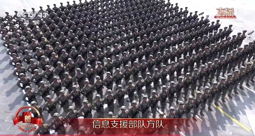 认识一下阅兵徒步方队里的“C位”