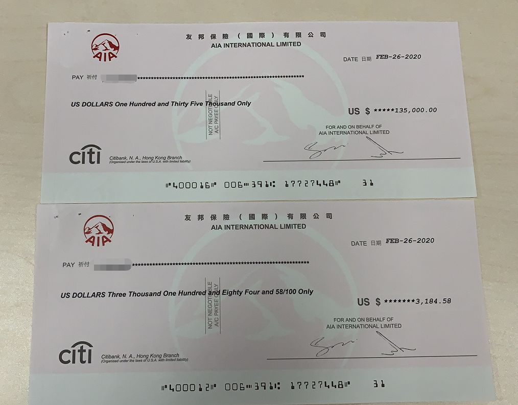 13 5万美金 退还保费 理赔款已到账 无需赴港 香港友邦最新理赔案例分享 港险师 微信公众号文章阅读 Wemp