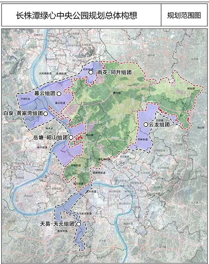 长沙尖山湖片区规划图片