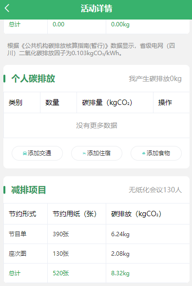 开会必备 | 掌上中和助力机构实现低碳高效会议 开会必备 | 掌上中和助力机构实现低碳高效会议