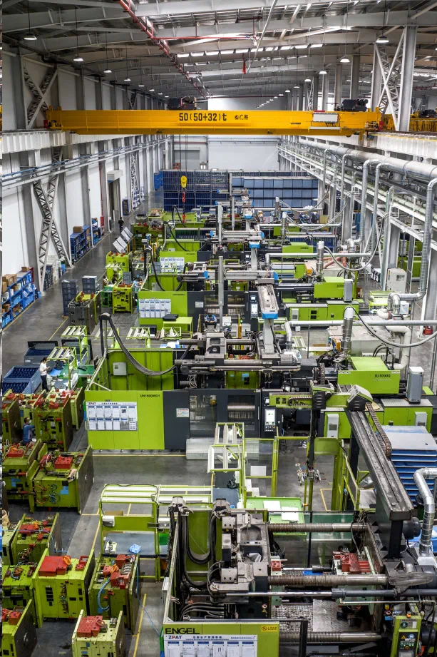 汽车零部件有限公司生产现场2023年,肇庆新区,鼎湖区新引进制造业项目