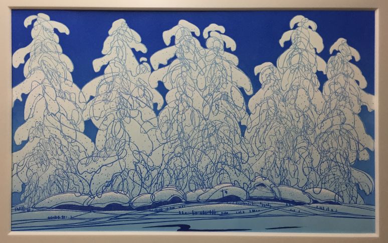 画展镌识北疆芳华鼎湖一场画展让你饱览鸡西市美景