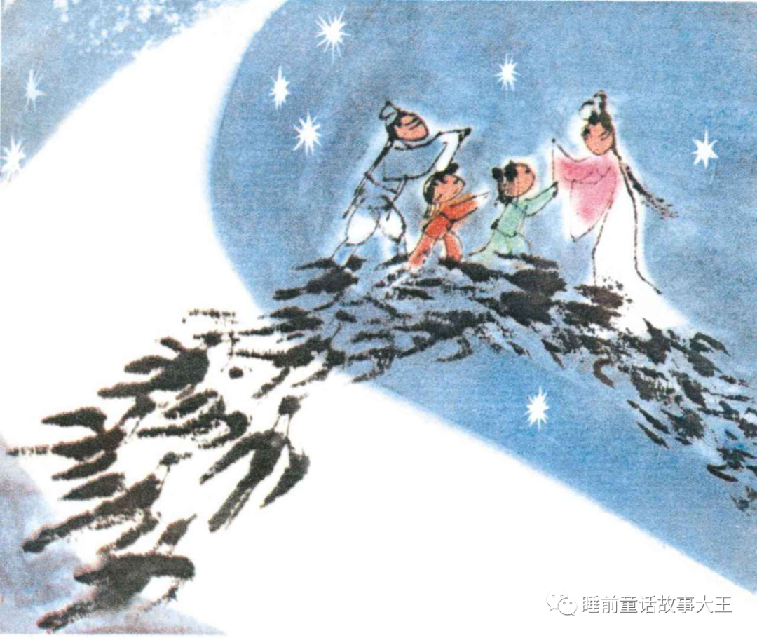 牛郎织女会鹊桥的简介(牛郎织女鹊桥会是什么的由来)