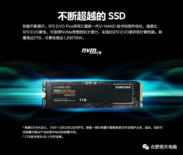 三星(SAMSUNG) 970 EVO Plus 250G NVMe M.2 SSD固態硬盤（MZ-V7S250B） 科技 第1張