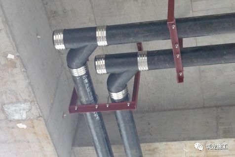 4.1质量通病:排水管道清扫口设置不当,无法清理,或缺少清扫口.