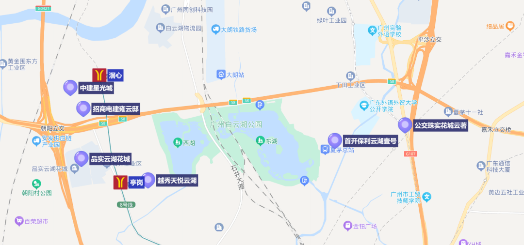 白云湖板块在售楼盘有哪些？白云湖在售楼盘产品和价格怎么样？