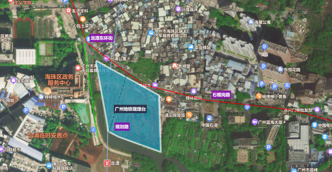 广州地铁珑璟台开放展示厅120㎡~188㎡，吹风价9.5万/㎡