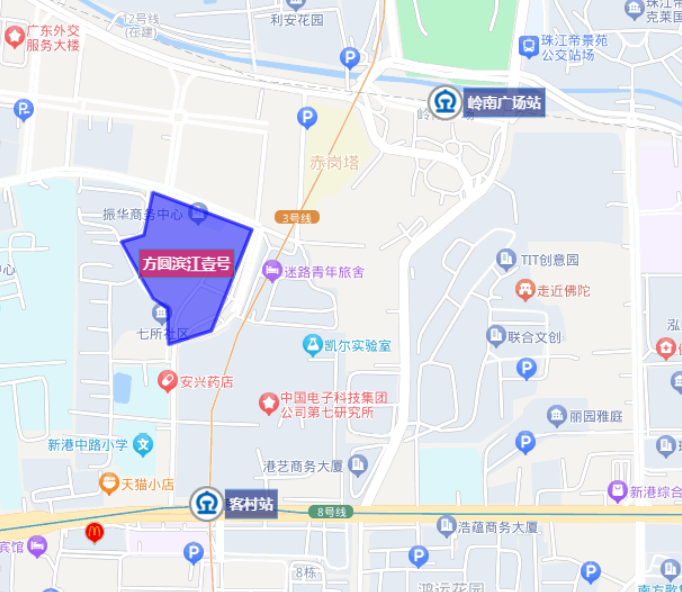 海珠广州塔新盘【方圆滨江壹号】开始内部选房，建面93-132㎡！