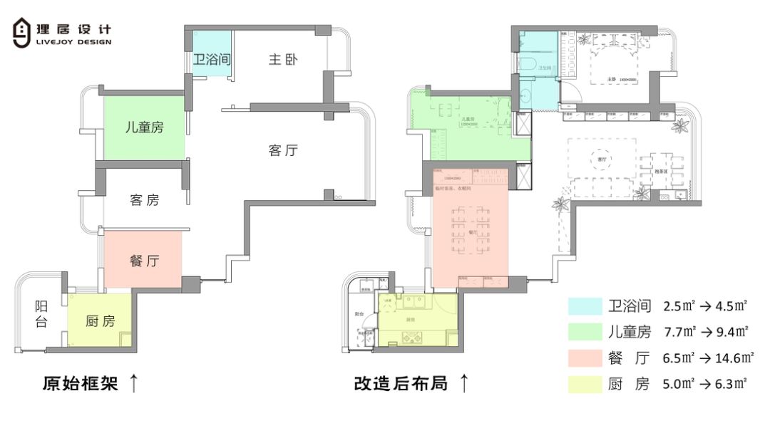 客房空著當擺設，不如大膽敲掉成就客餐廳！ 家居 第3張