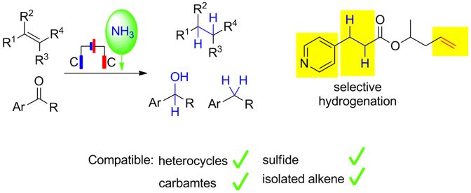 科研进展：南京大学程旭课题组报道氨气作为氢源的电化学氢化反应(图2)