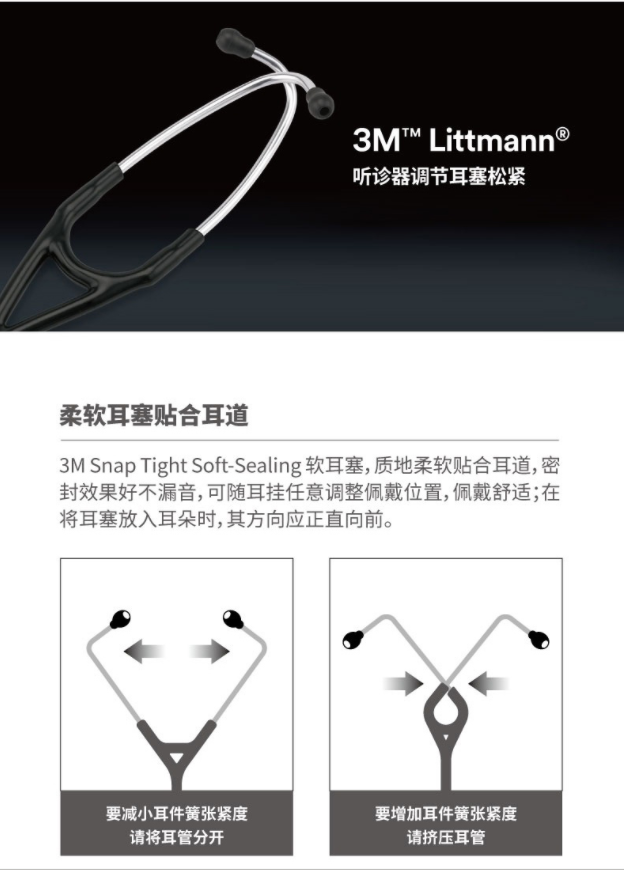 3mlittmann怎么传高品质好物 ｜ 3M悬浮式可调振动膜医用听诊器_https://www.jmylbn.com_新闻资讯_第7张