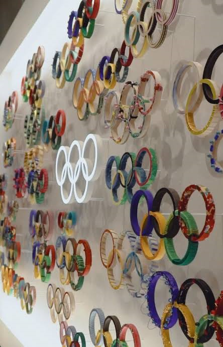 线上社教助力奥运记录成长奥运五环制作征集