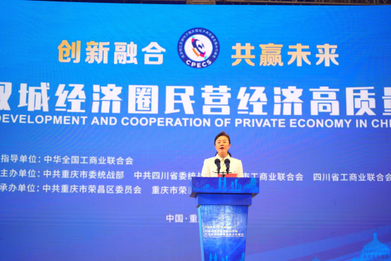 促进会会长肖武受邀出席首届成渝地区双城经济圈民营经济高质量发展合作峰会(图3)